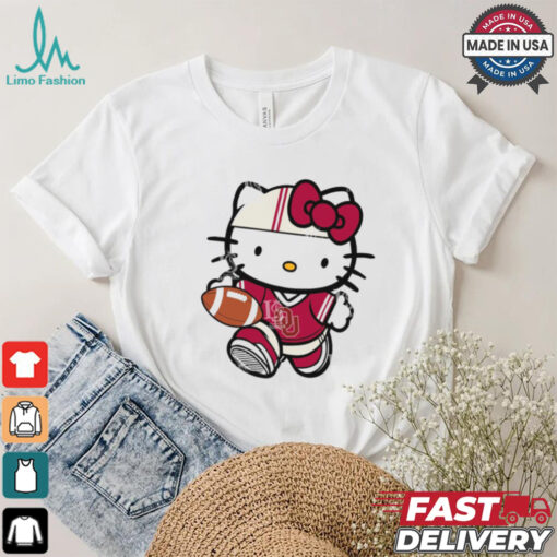 Oklahoma Sooners Cute Hello Kitty Football shirt