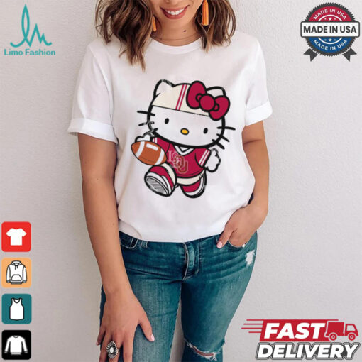 Oklahoma Sooners Cute Hello Kitty Football shirt
