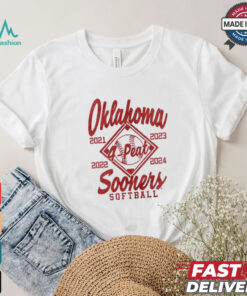 Oklahoma Sooners softball 4 peat shirt