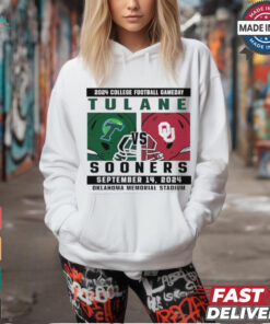 Oklahoma Sooners vs Tulane 2024 College Football Gameday September 14,2024 Mathup shirt