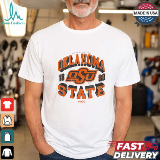 Oklahoma State Cowboys Field Arched Wordmark T Shirt