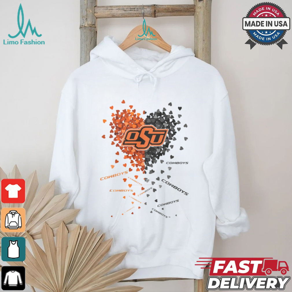 Oklahoma State Cowboys Heart Shirt Oklahoma State Cowboys Heart Shirt