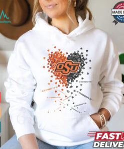 Oklahoma State Cowboys Heart Shirt