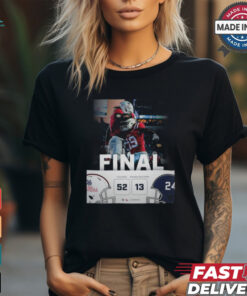 Ole Miss Rebel Win 52 13 Georgia Southern Football 2024 Game Day Final Score Shirt