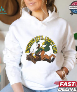 Oregon Ducks Vs Oregon State Beavers nothing civil about this shirt