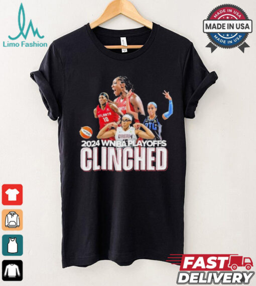 Original Atlanta Dream Clinch Berth in 2024 WNBA Playoffs Unisex T Shirt