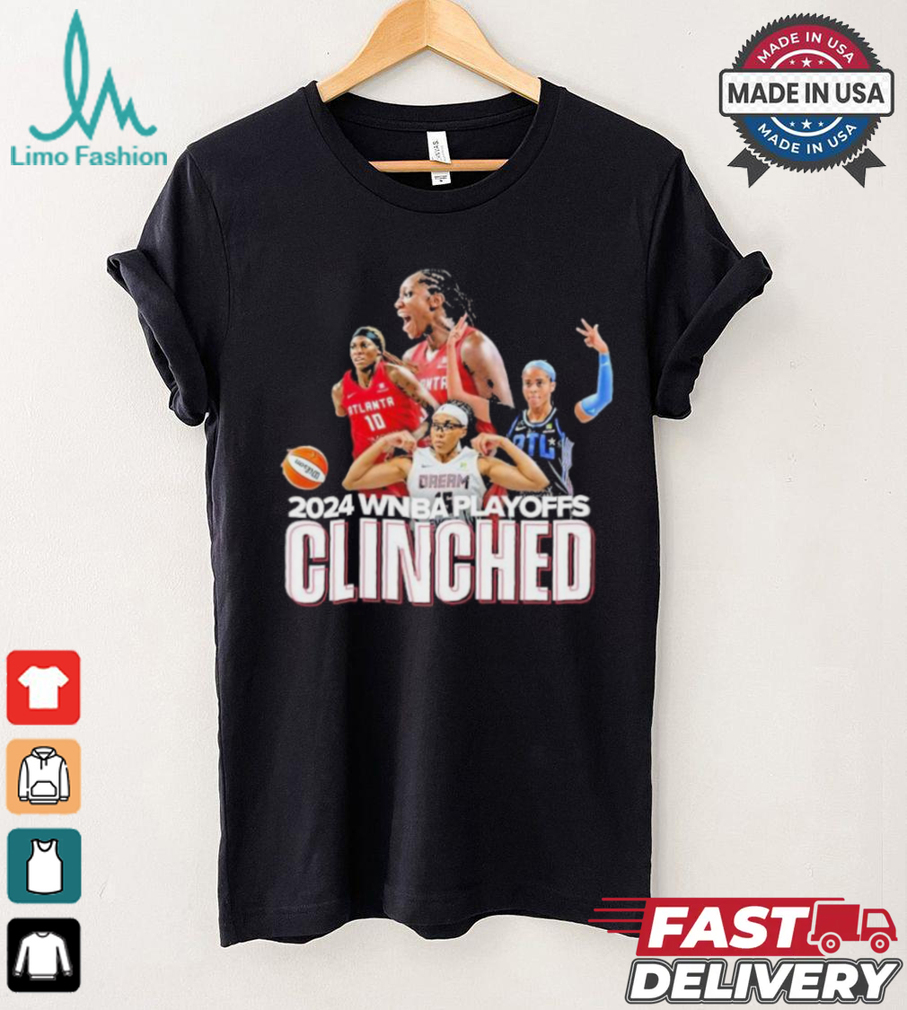 Original Atlanta Dream Clinch Berth in 2024 WNBA Playoffs Unisex T Shirt Original Atlanta Dream Clinch Berth in 2024 WNBA Playoffs Unisex T Shirt