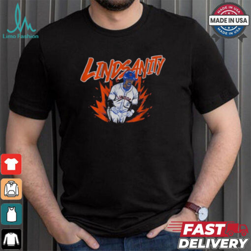 Original Francisco lindor lindsanity yell shirt