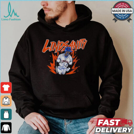 Original Francisco lindor lindsanity yell shirt