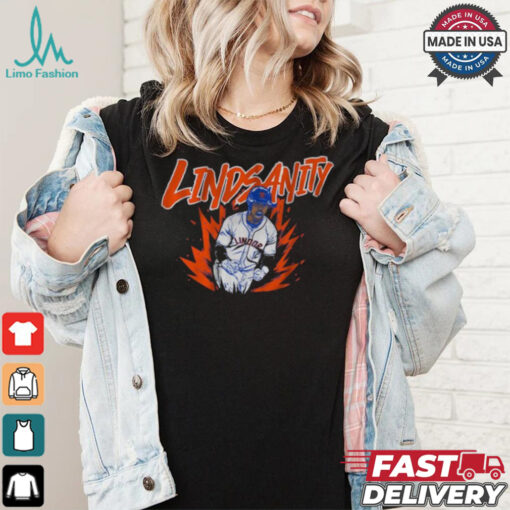 Original Francisco lindor lindsanity yell shirt