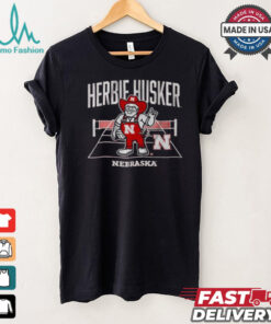 Original Nebraska volleyball herbie mascot shirt