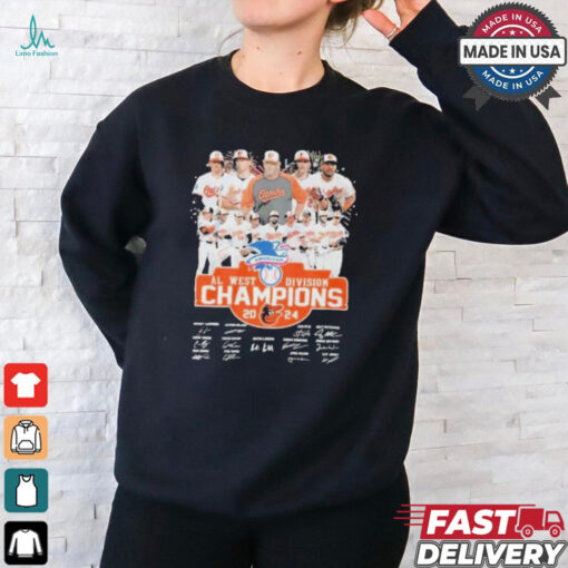 Orioles Al West Division Champions 2024 Shirt