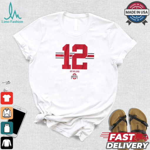 Osu Football Air Noland 12 Stripe T shirt