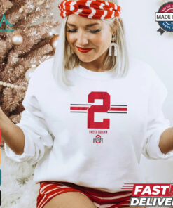 Osu Football Emeka Egbuka 2 Stripe T shirt