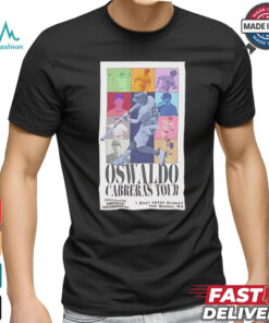 Oswaldo Cabrera’s Tour New York Yankees baseball shirt