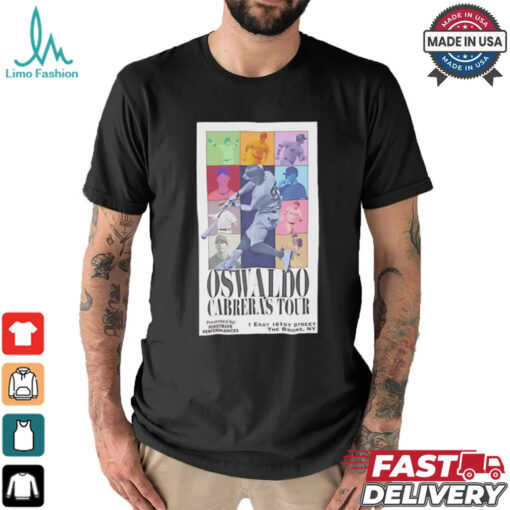 Oswaldo Cabrera’s Tour New York Yankees baseball shirt