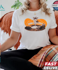 Owl City Palm Tree Record T Shirt