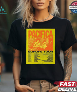 Pacifica Europe Tour 2024 Poster Shirt