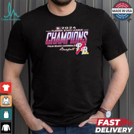 Palm Beach Cardinals 2024 Florida State League Champion shirt