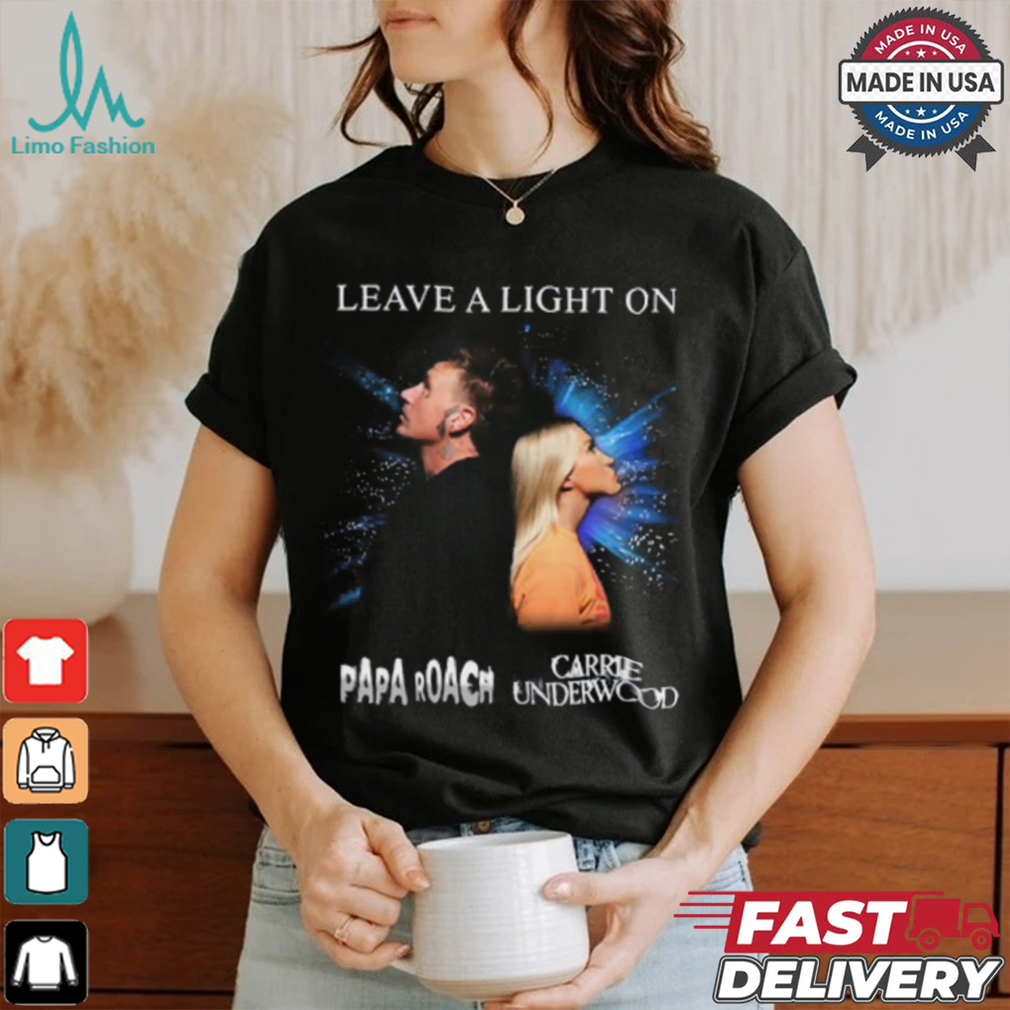 Papa Roach Carrie Underwood Leave A Light On 988 Shirt Papa Roach Carrie Underwood Leave A Light On 988 Shirt