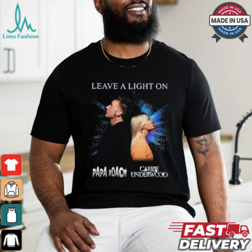 Papa Roach Carrie Underwood Leave A Light On 988 Shirt