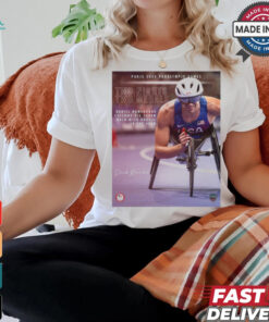 Paris Paralympics 2024 Poster Daniel Romanchuk Two Nights Two Medals Signature t shirt, hoodie, sweater, long sleeve and tank top Paris Paralympics 2024 Poster Daniel Romanchuk Two Nights Two Medals Signature t shirt