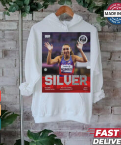 Paris Paralympics 2024 Poster Jaleen Roberts Silver Medal Long Jump T37 t shirt