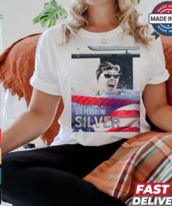 Paris Paralympics 2024 Poster Women’s 400M Freestyle S13 Gia Pergolini Silver Medal t shirt