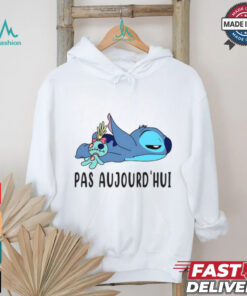 Pas aujourd'hui Stitch shirt