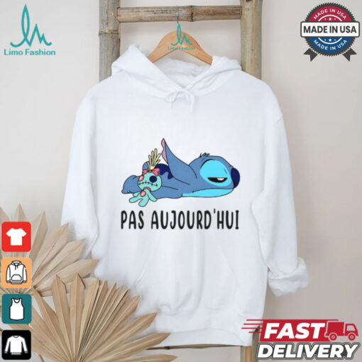 Pas aujourd’hui Stitch shirt