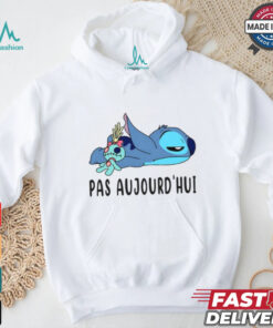 Pas aujourd'hui Stitch shirt