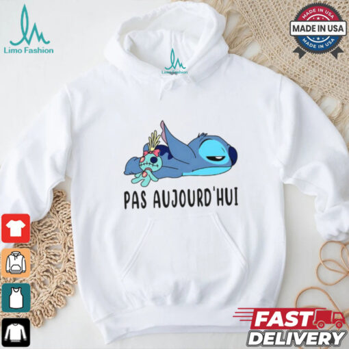 Pas aujourd’hui Stitch shirt