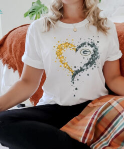 Passion Heart Green Bay Packers Shirt