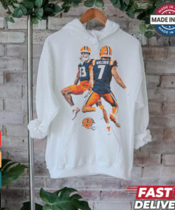 Pat Bryant And Kenari Wilcher Hang Time Illinois Football Graphic t shirt