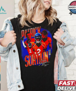 Patrick Surtain II Denver Broncos football signature shirt