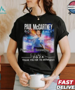 Paul Mccartey Got Back 2024 Thank You For The Memories T Shirt