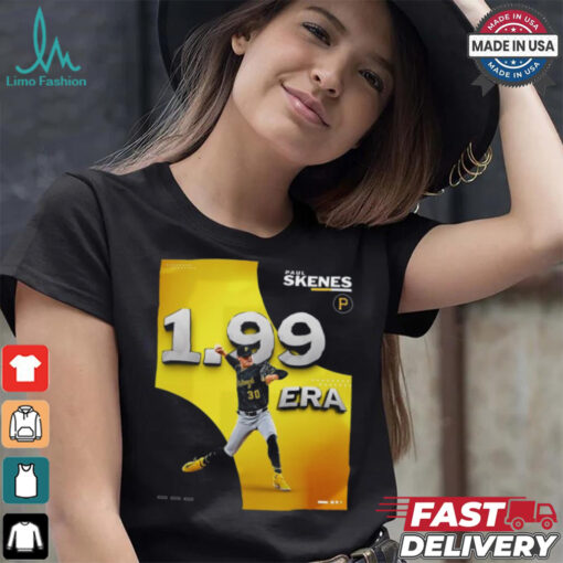 Paul Skenes’ 1.99 ERA Pittsburgh Pirates Shirt