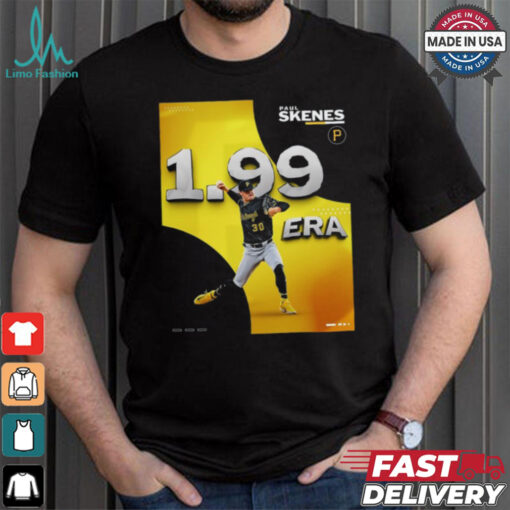 Paul Skenes’ 1.99 ERA Pittsburgh Pirates Shirt