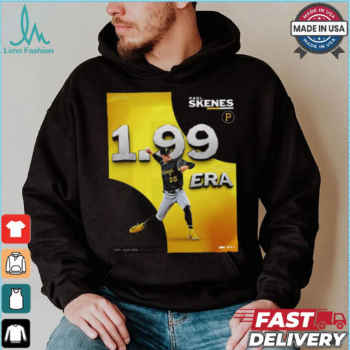 Paul Skenes’ 1.99 ERA Pittsburgh Pirates Shirt