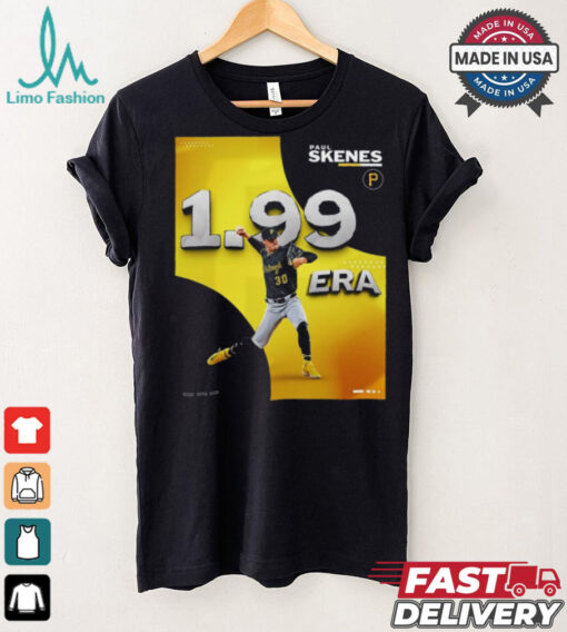 Paul Skenes’ 1.99 ERA Pittsburgh Pirates Shirt
