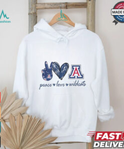 Peace Love Arizona Wildcats Shirt