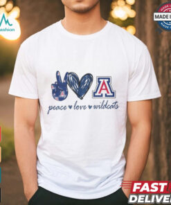 Peace Love Arizona Wildcats Shirt