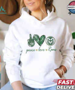 Peace Love Colorado State Rams Shirt