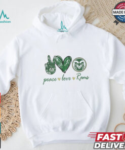 Peace Love Colorado State Rams Shirt