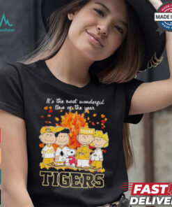 Peanuts Missouri Tigers Autumn the most beautiful time shirt