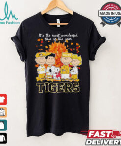 Peanuts Missouri Tigers Autumn the most beautiful time shirt