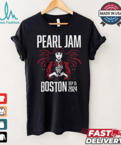Pearl Jam Boston Sep 15 2024 T Shirt