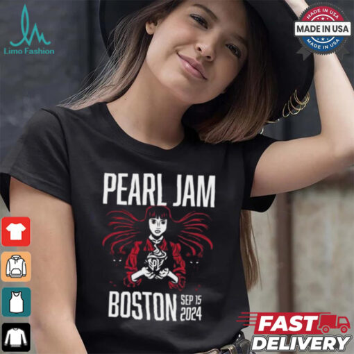 Pearl Jam Boston Sep 15 2024 T Shirt