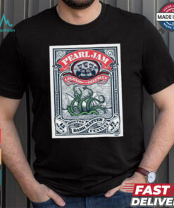 Pearl Jam Legends Of THe Deep Blue Sept 15 & 17 Boston Dark Matter Fenway Shirt