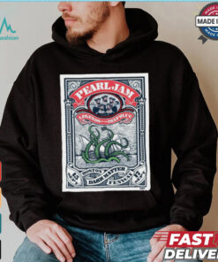Pearl Jam Legends Of THe Deep Blue Sept 15 & 17 Boston Dark Matter Fenway Shirt